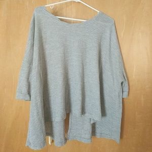 Free people gray sweater